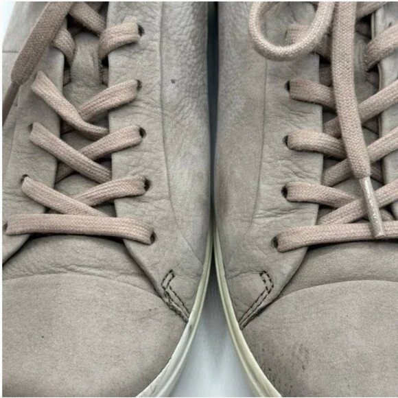 ECCO Women's Soft 7 Stitch Tie Warm Grey Sneaker Size 39 (Size 8) - Picture 9 of 9